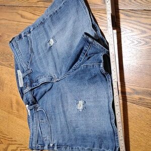 Pilcro Letterpress Slim Boyfriend High Rise Women's Shorts